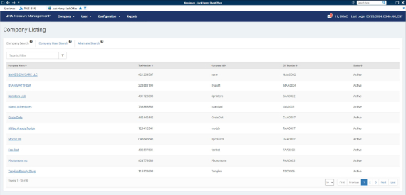 Image of Treasury Managemnet Back Office in Xperience